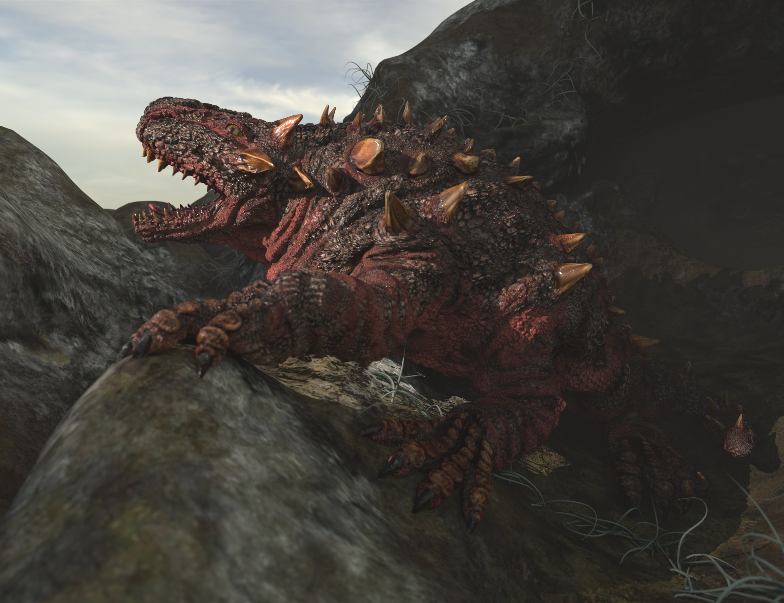 Basilisk HD Original Figure Basilisk HD Original Figure by: Sixus1 Media, 3D Models by Daz 3D