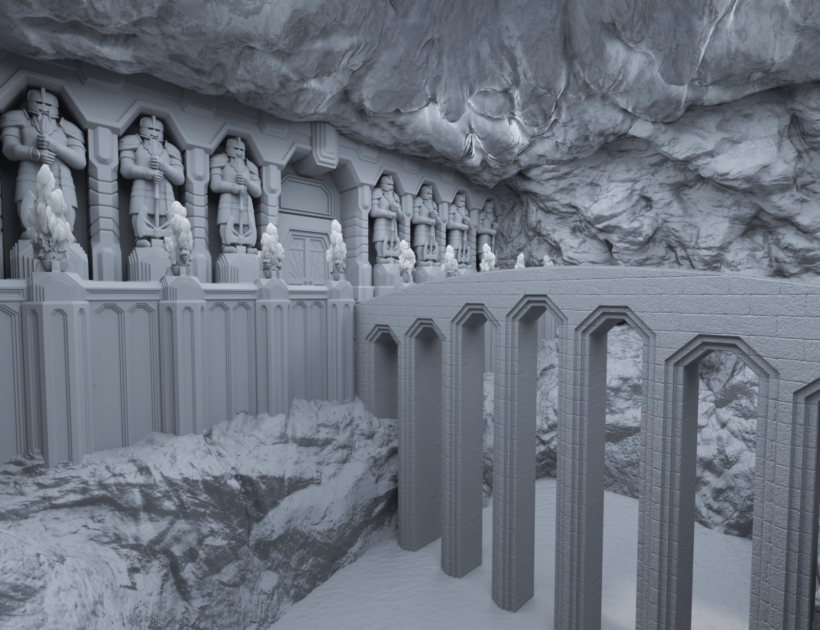 Zharakadum Beneath Fire Mountain by: Predatron, 3D Models by Daz 3D