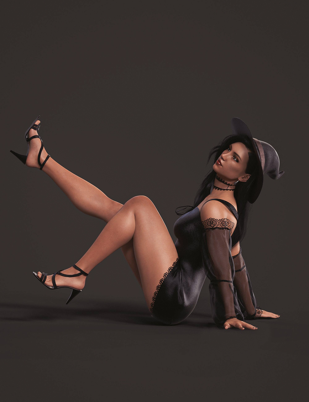 dForce Halloween Witch Outfit for Genesis 8 and 8.1 Females dForce Halloween Witch Outfit for Genesis 8 and 8.1 Females by: Beautyworks, 3D Models by Daz 3D