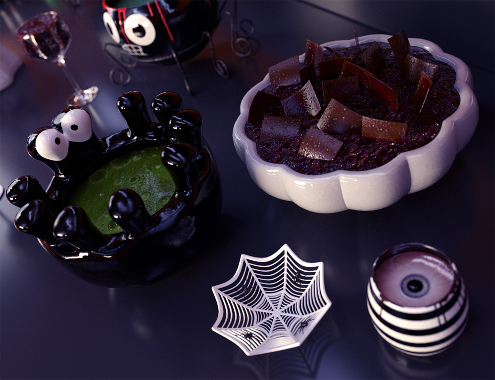 Haunted Serving Suggestions by: ForbiddenWhispersDavid Brinnen, 3D Models by Daz 3D