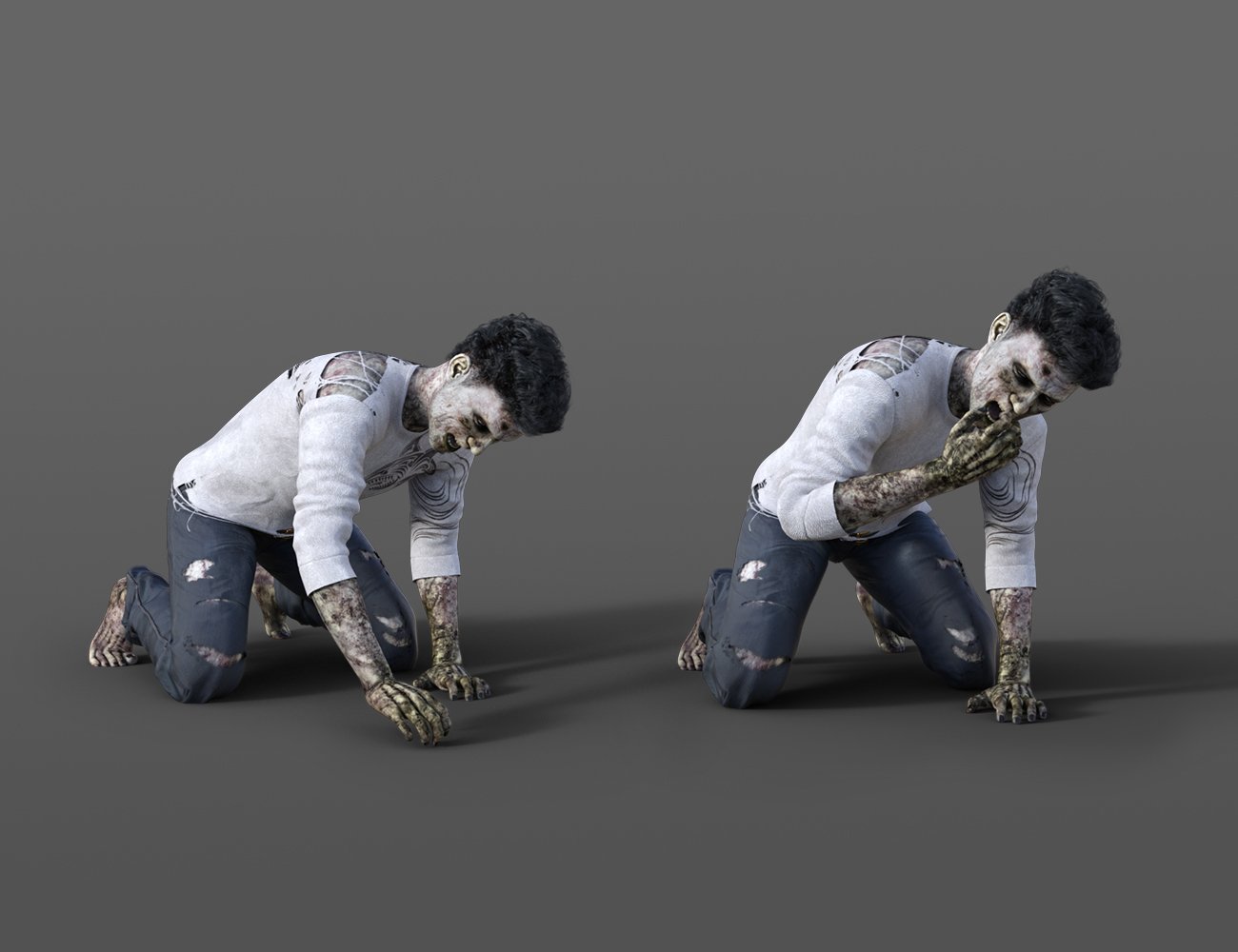 Zombie Animations for Genesis 8.1 Male and Genesis 8.1 Female Zombie Animations for Genesis 8.1 Male and Genesis 8.1 Female by: ThreeDigital, 3D Models by Daz 3D