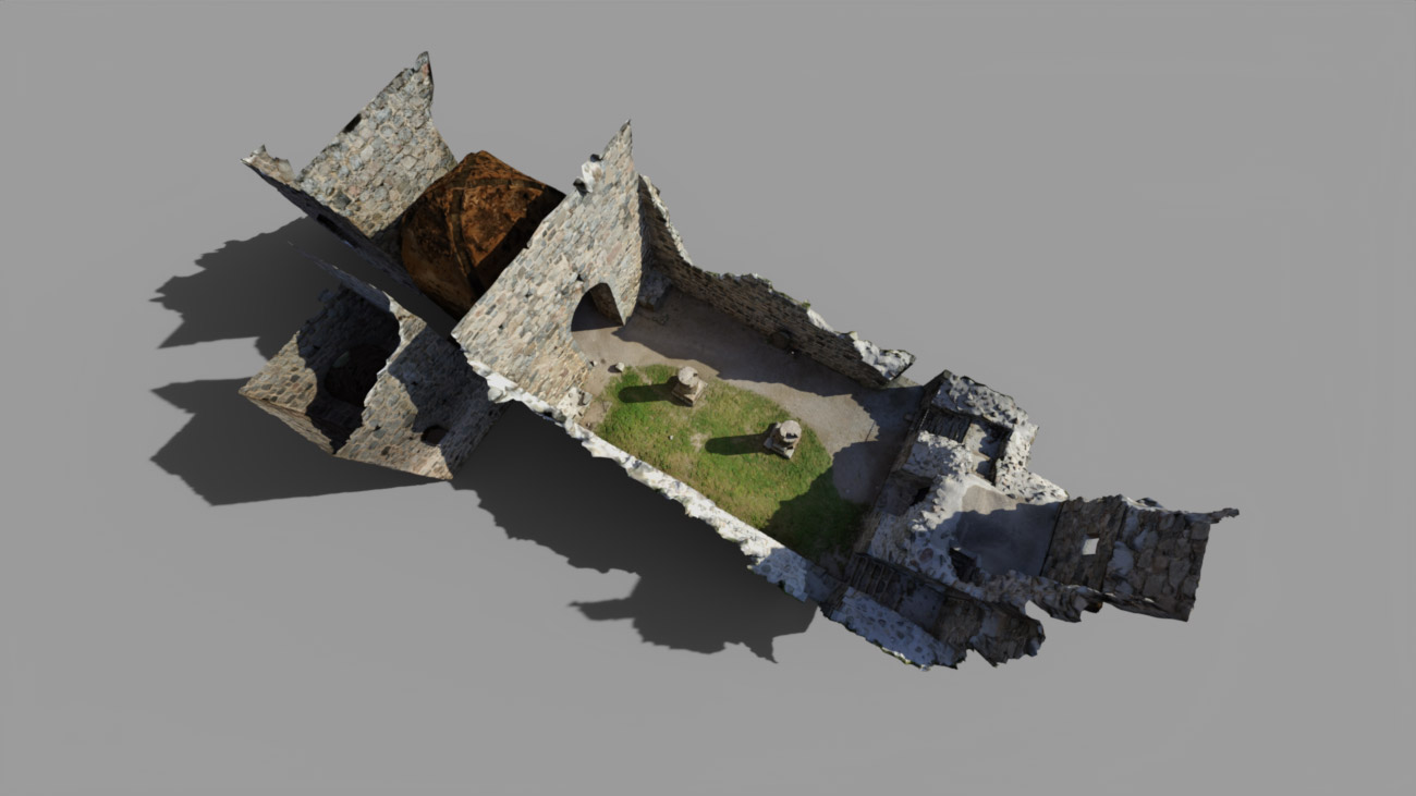 HD Scans Church Ruin 2 by: Dreamlight, 3D Models by Daz 3D