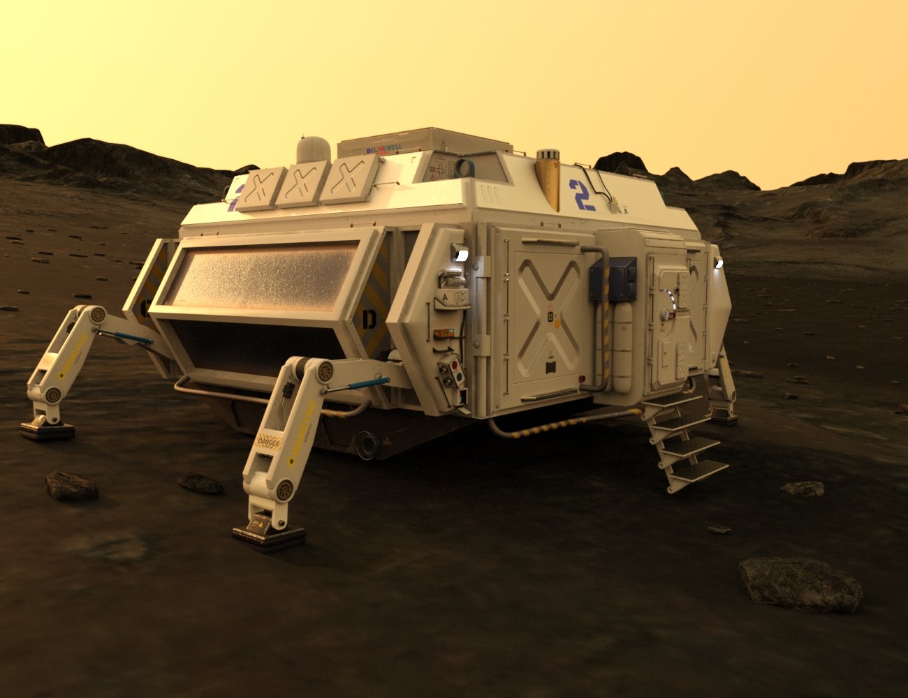 Artemis 13 HAB 2 Exterior Artemis 13 HAB 2 Exterior by: nEO, 3D Models by Daz 3D
