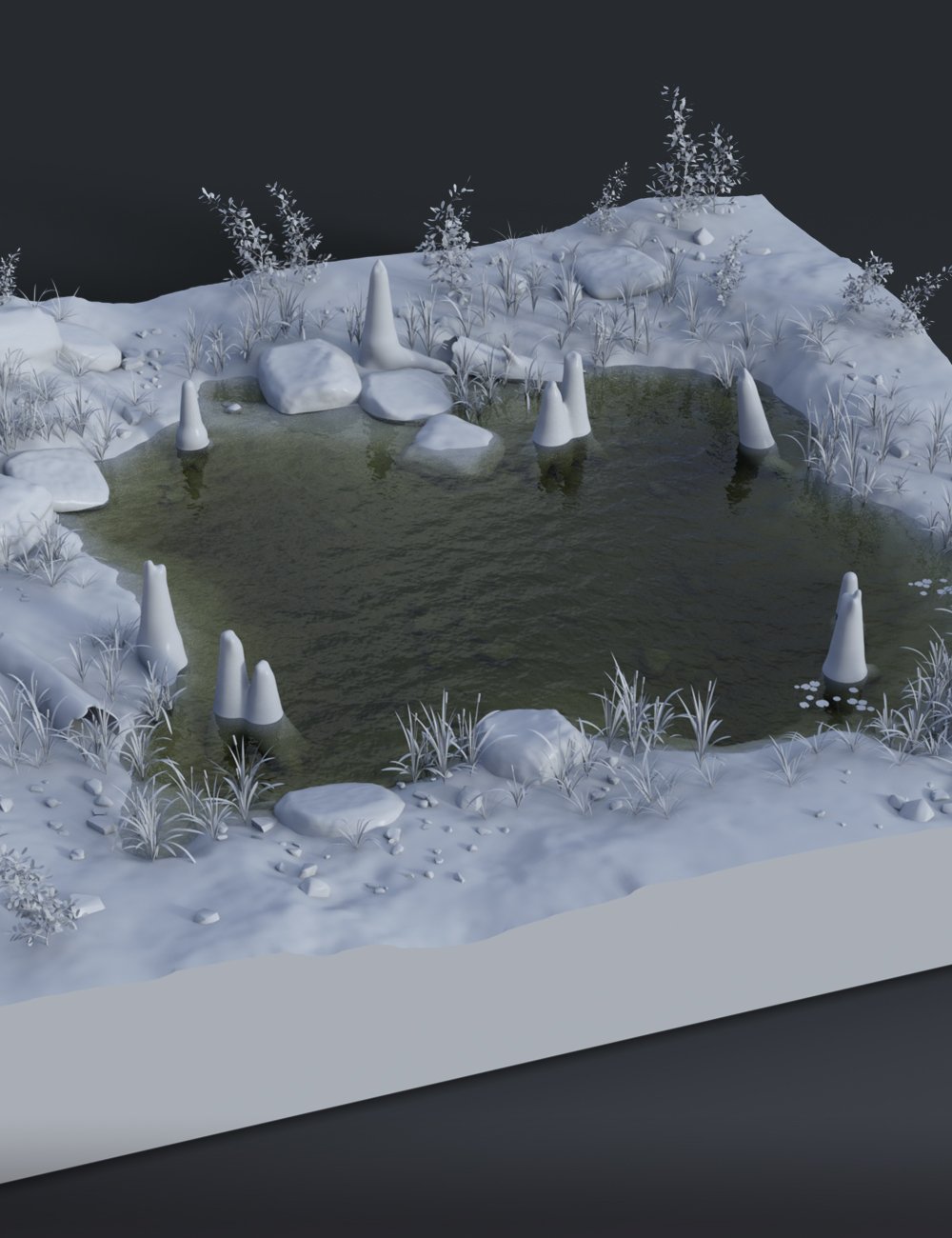 Muelsfell Modular Murky Swamplands Muelsfell Modular Murky Swamplands by: E-Arkham, 3D Models by Daz 3D