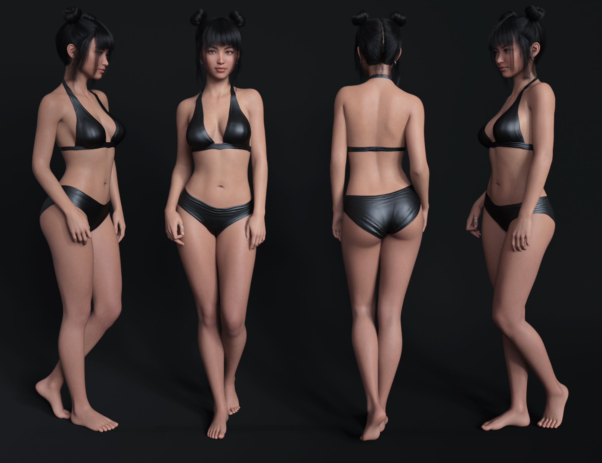 Nishi for Genesis 8 and 8.1 Female by: JessaiiRaziel, 3D Models by Daz 3D