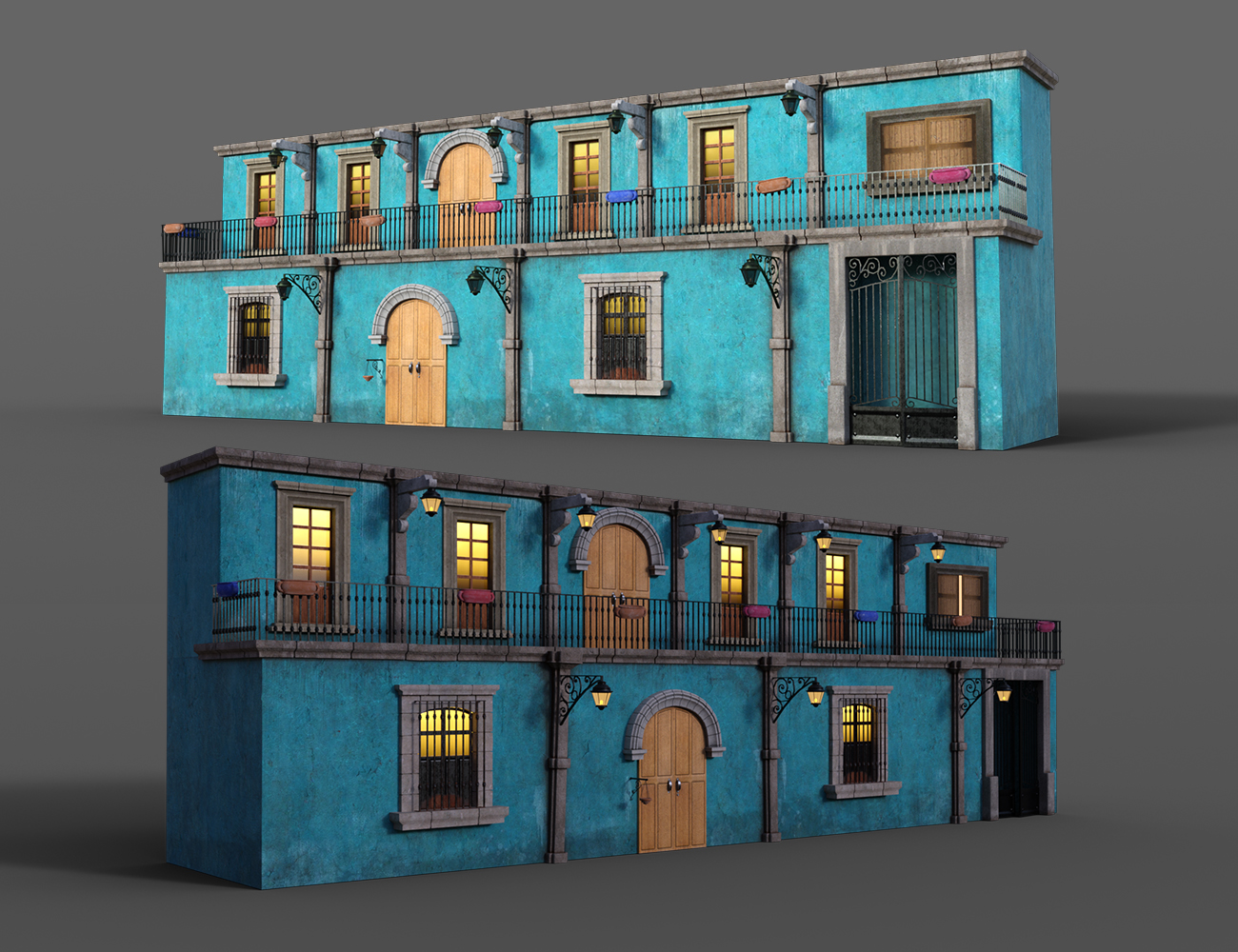Day of the Dead Street Day of the Dead Street by: ThreeDigital, 3D Models by Daz 3D