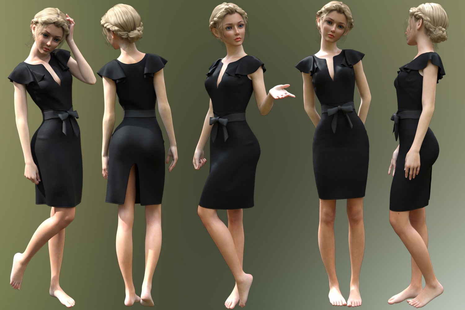 Vo Celina for Genesis 8.1 Female by: VOOTW, 3D Models by Daz 3D