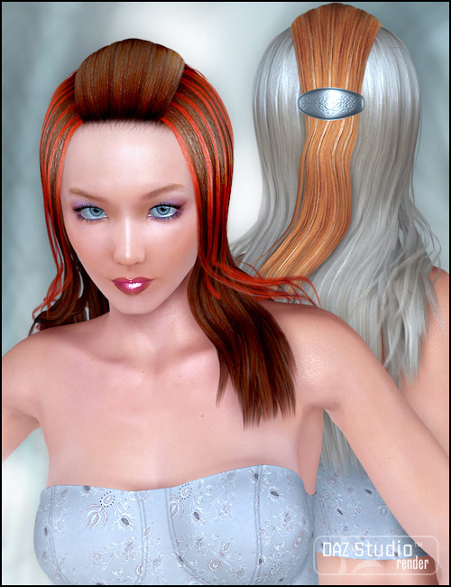 Candy Hair by: , 3D Models by Daz 3D