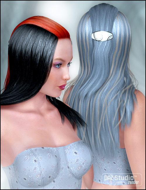Candy Hair by: , 3D Models by Daz 3D