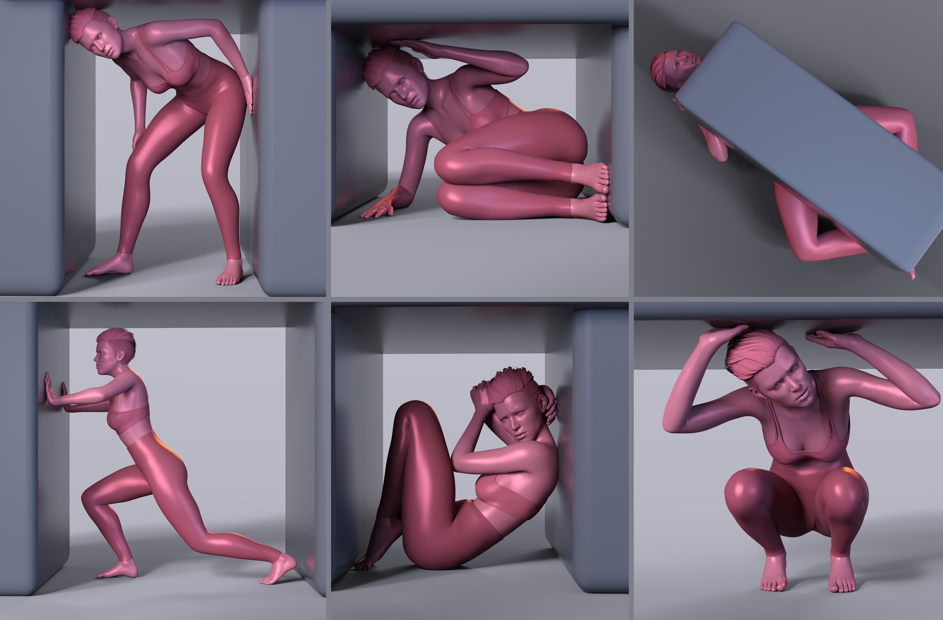 Z Trapped and Stuck Utility Poses for Genesis 8 and 8.1 Z Trapped and Stuck Utility Poses for Genesis 8 and 8.1 by: Zeddicuss, 3D Models by Daz 3D