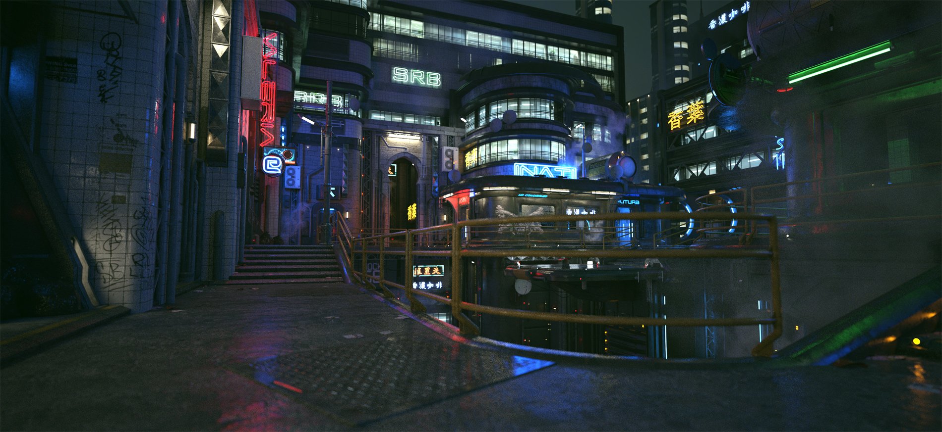 Urban Future 8 Urban Future 8 by: Stonemason, 3D Models by Daz 3D