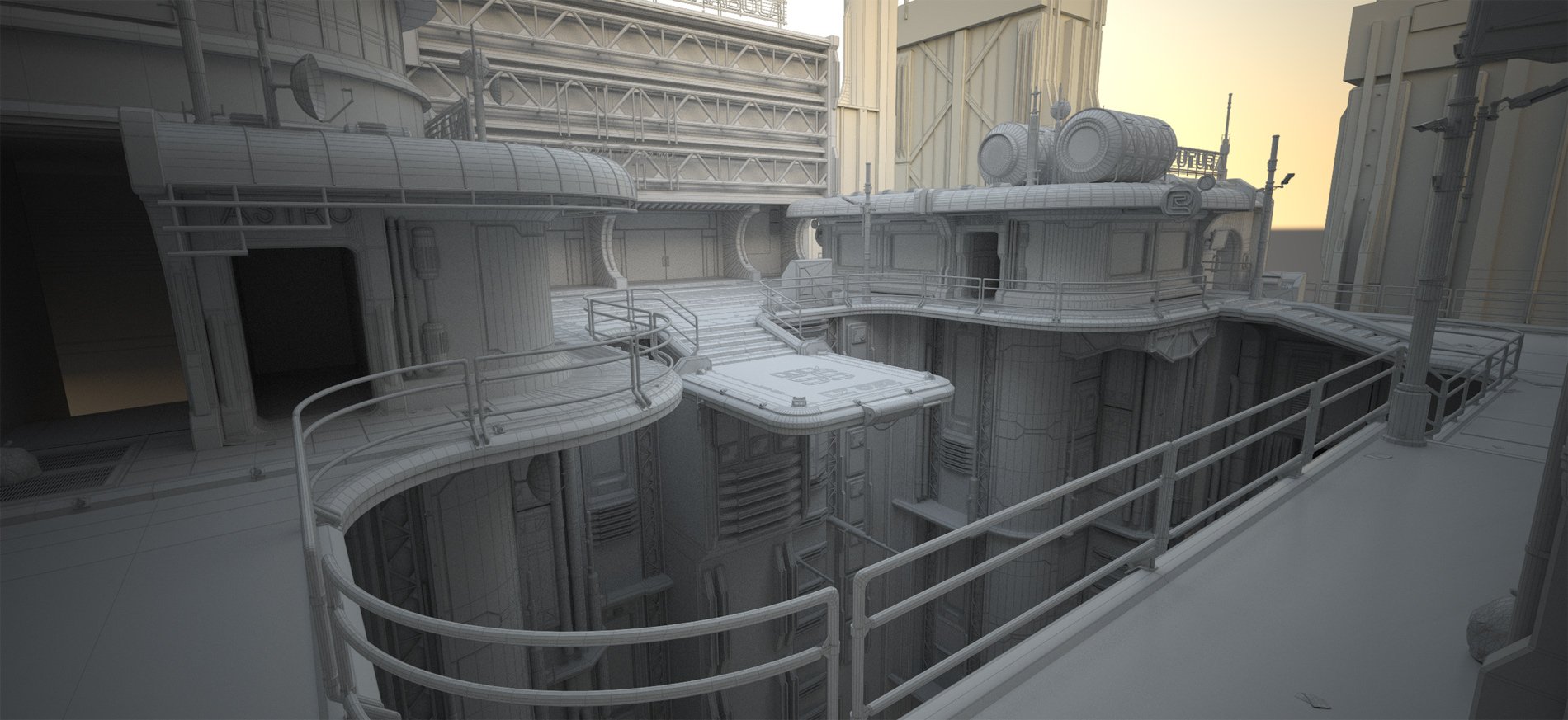 Urban Future 8 Urban Future 8 by: Stonemason, 3D Models by Daz 3D