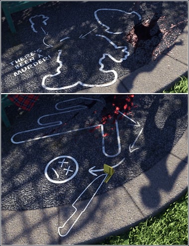 Chalk It Up! Murderous Mayhem by: ForbiddenWhispersDavid Brinnen, 3D Models by Daz 3D