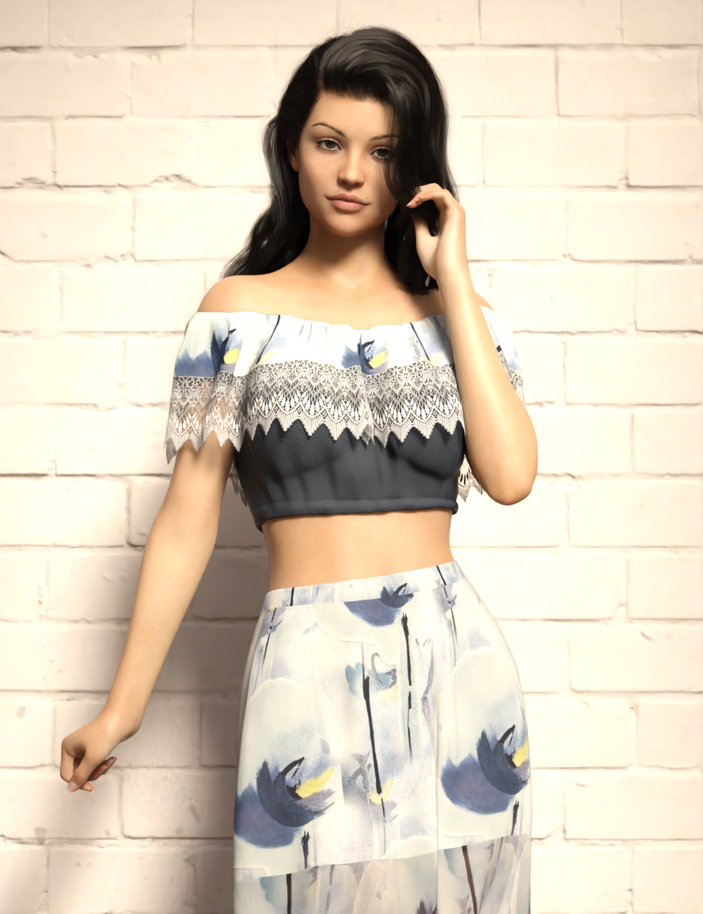 Aliya For Genesis 8 Female by: Exart3D, 3D Models by Daz 3D