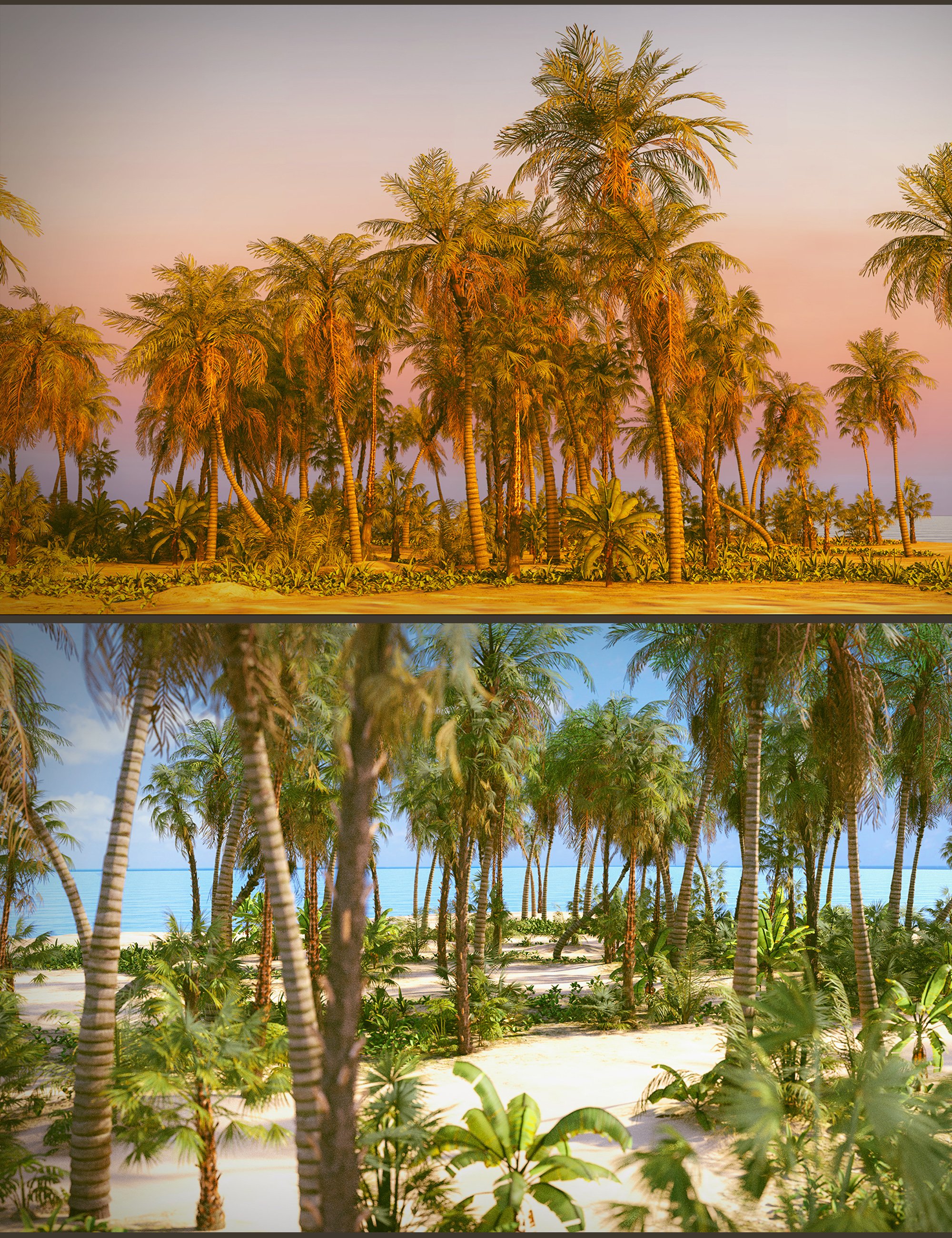 Tropical Beach by: , 3D Models by Daz 3D