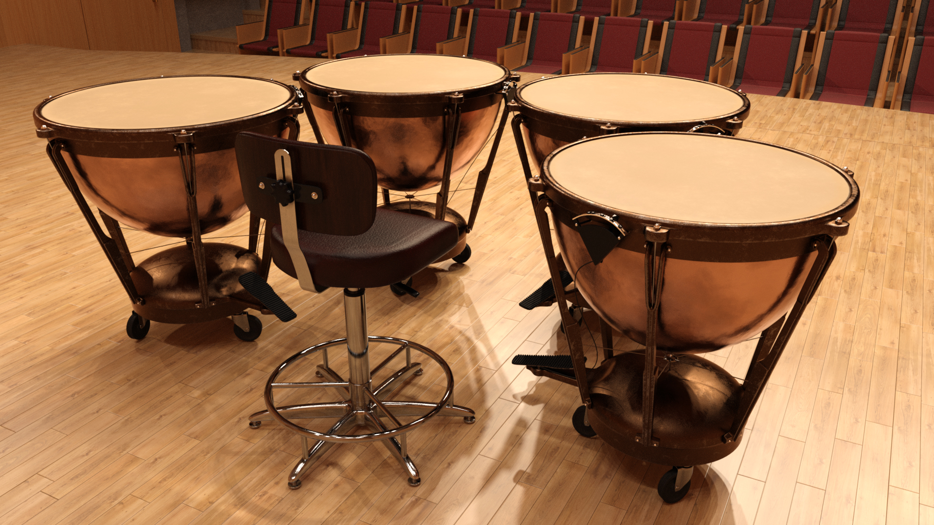 Orchestral Percussion by: Protozoon, 3D Models by Daz 3D