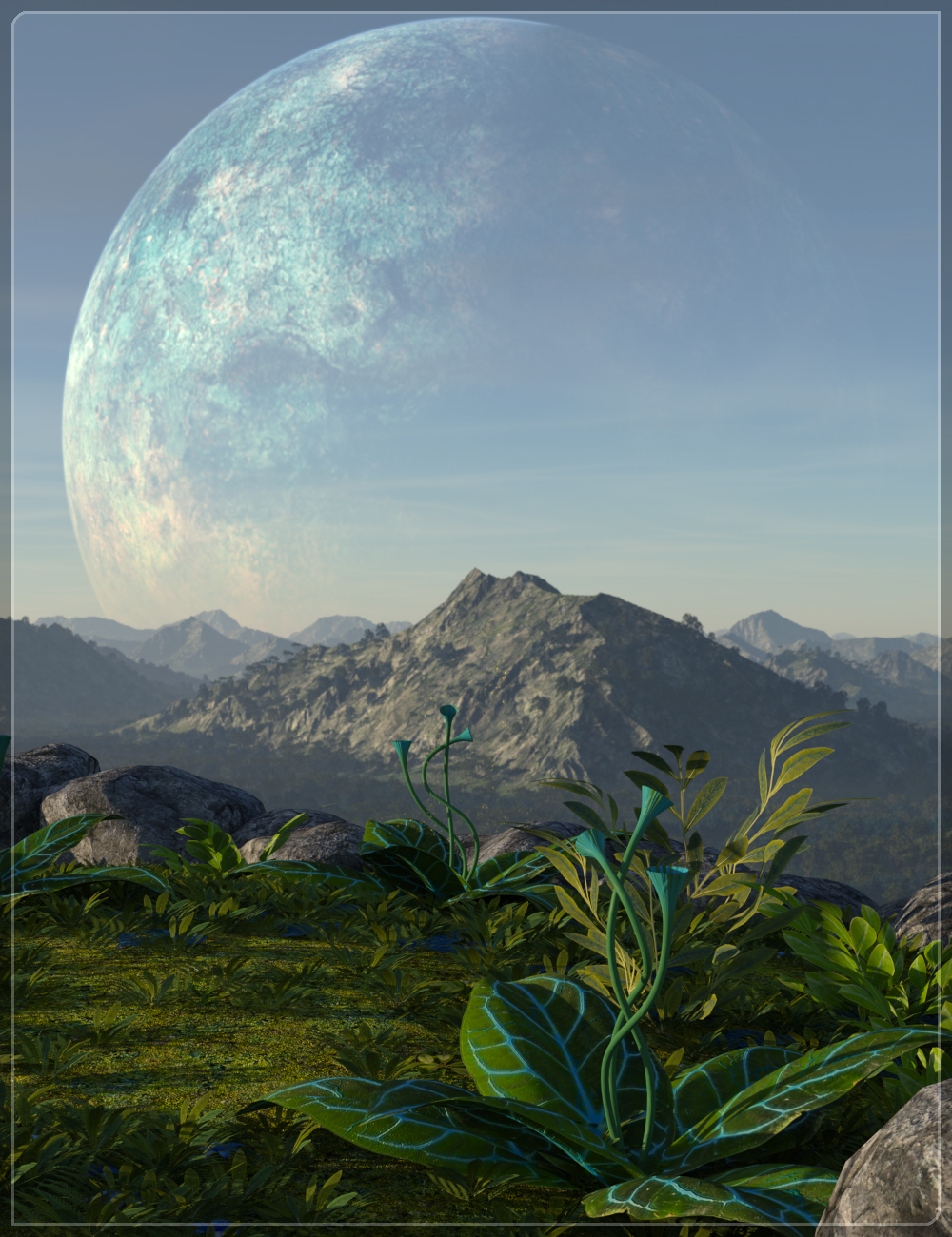 Easy Environments: ExoPlanet VI by: Flipmode, 3D Models by Daz 3D
