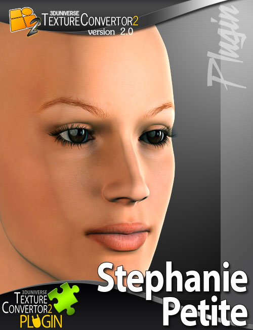 TC2 Stephanie Petite Plugin by: 3D Universe, 3D Models by Daz 3D