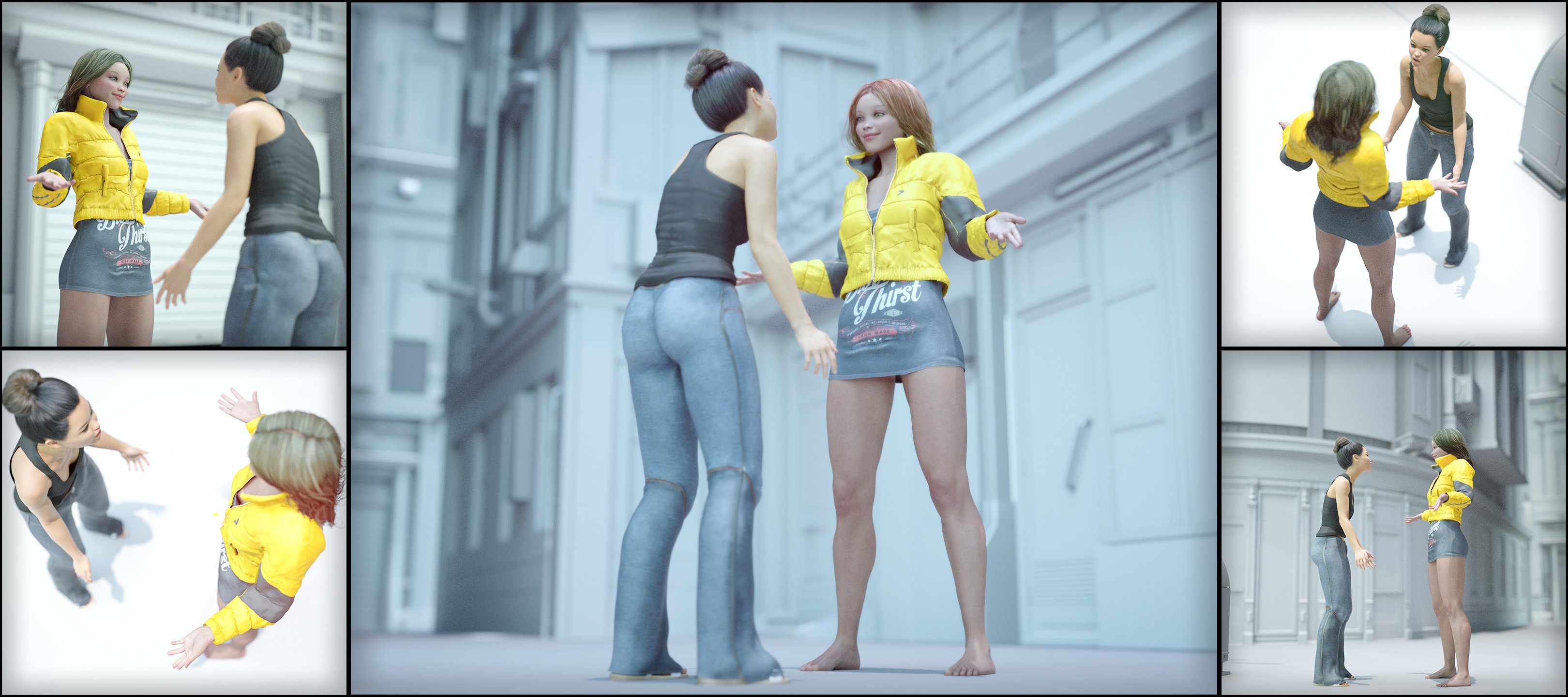 Standing Conversation Poses for Genesis 8 Standing Conversation Poses for Genesis 8 by: Aeon Soul, 3D Models by Daz 3D