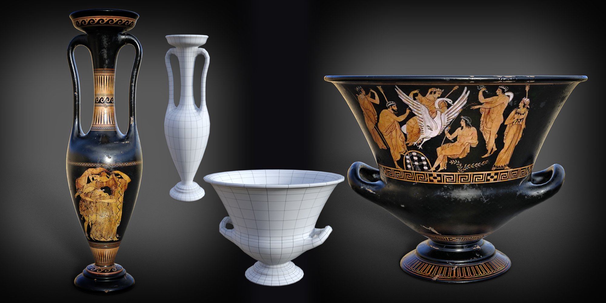 B.E.T.T.Y. Archaic Pottery 01 by: B.E.T.T.Y, 3D Models by Daz 3D