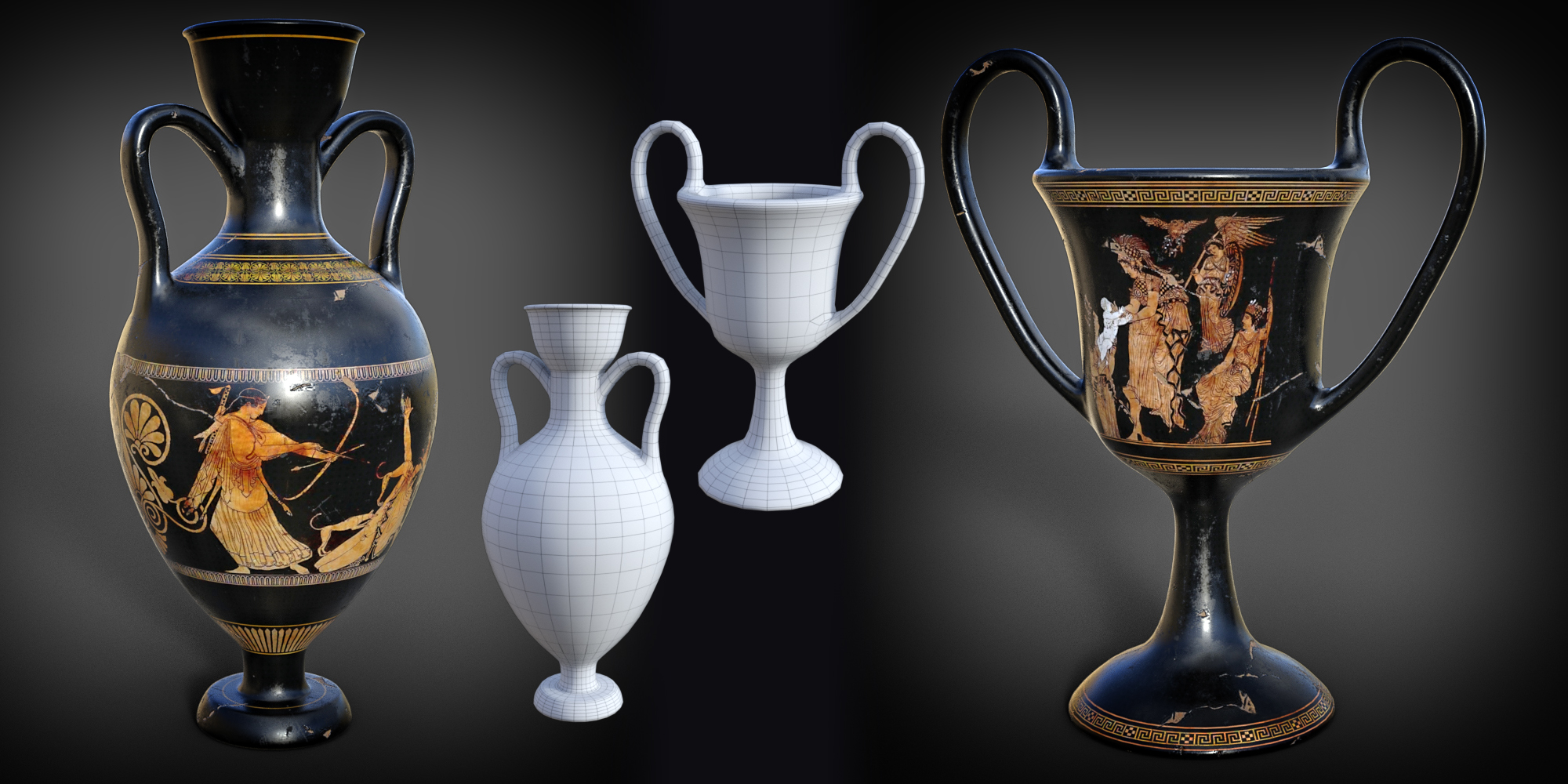 B.E.T.T.Y. Archaic Pottery 01 B.E.T.T.Y. Archaic Pottery 01 by: B.E.T.T.Y, 3D Models by Daz 3D
