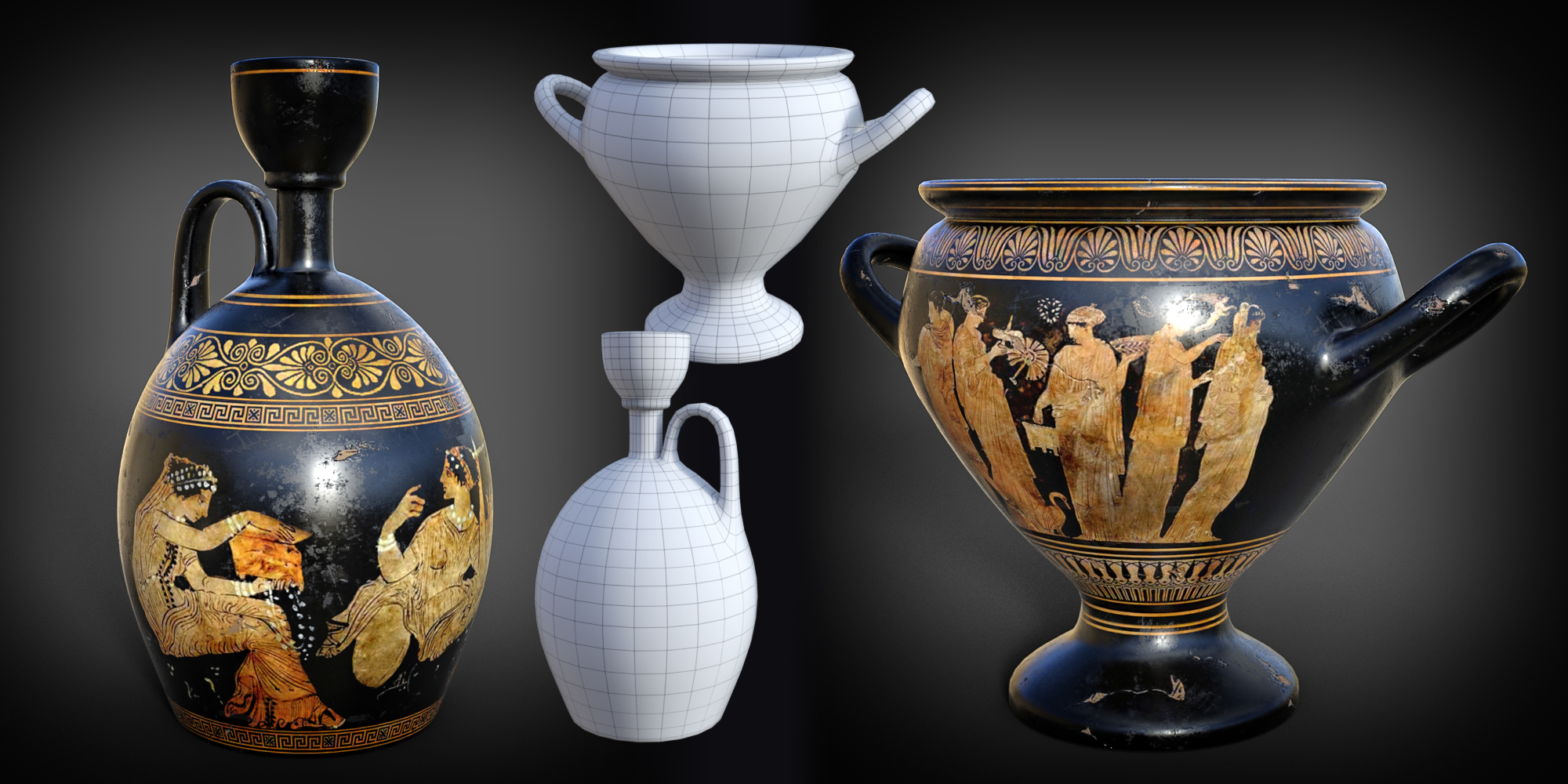 B.E.T.T.Y. Archaic Pottery 01 B.E.T.T.Y. Archaic Pottery 01 by: B.E.T.T.Y, 3D Models by Daz 3D
