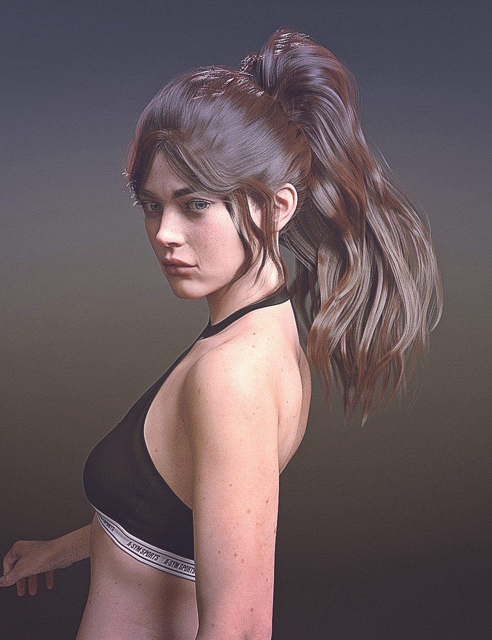 Mawei Hair for Genesis 8 and 8.1 Females Mawei Hair for Genesis 8 and 8.1 Females by: Ergou, 3D Models by Daz 3D