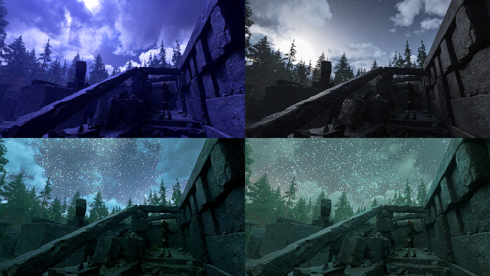 Skies of Twilight - 20 Night Themed 8k HDRI Skies by: DimensionTheory, 3D Models by Daz 3D