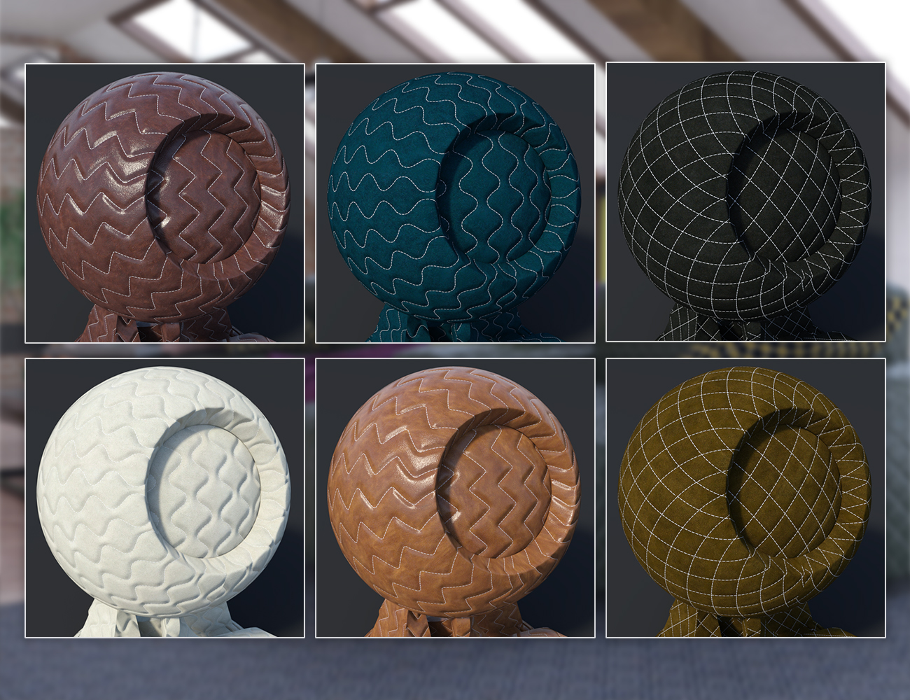 Stitched Leather - Iray Shaders Stitched Leather - Iray Shaders by: Dimidrol, 3D Models by Daz 3D
