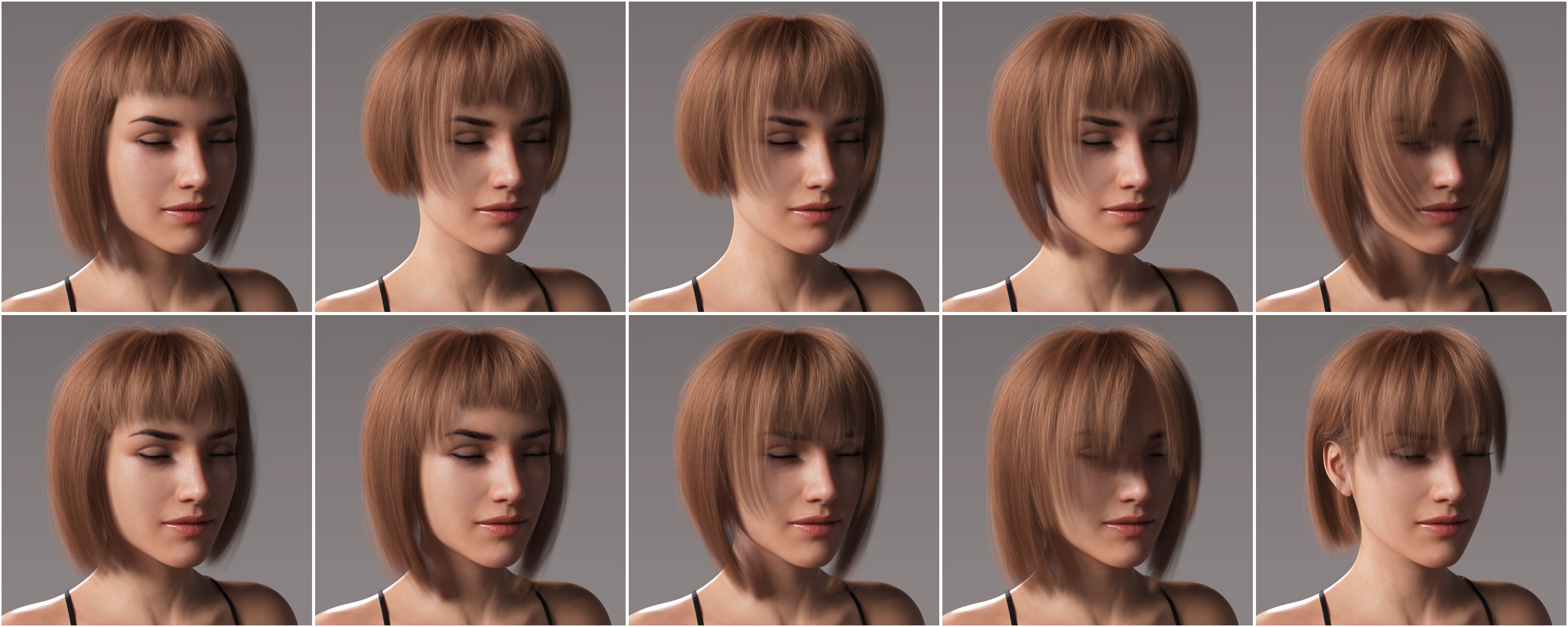 2021-16 Hair for Genesis 8 and 8.1 Females by: outoftouch, 3D Models by Daz 3D