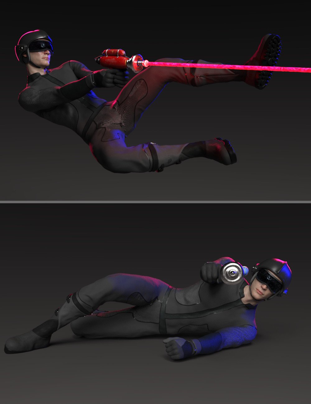 Raygun 3041 and Poses for Genesis 8 and 8.1 Raygun 3041 and Poses for Genesis 8 and 8.1 by: Five13, 3D Models by Daz 3D