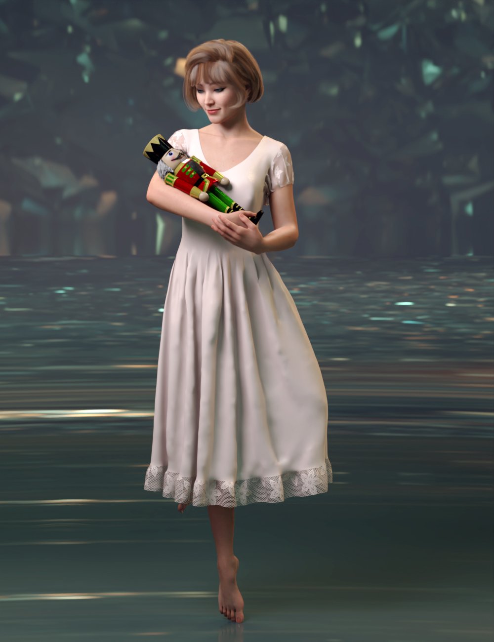 Nutcracker Dance Poses for Clara 8.1 and Genesis 8.1 Female Nutcracker Dance Poses for Clara 8.1 and Genesis 8.1 Female by: Quixotry, 3D Models by Daz 3D