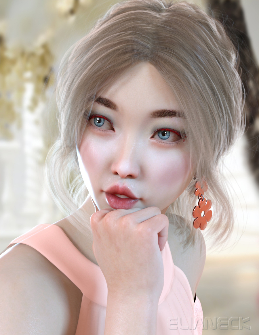 Ayu for Genesis 8 and 8.1 Female by: Elianeck, 3D Models by Daz 3D