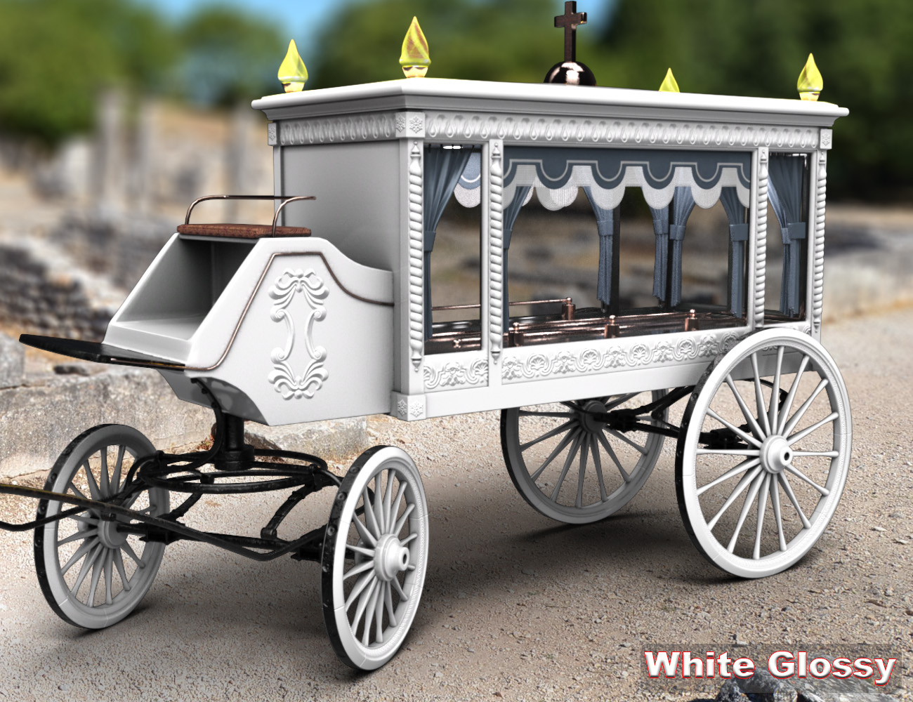 The Hearse Iray Textures Addon The Hearse Iray Textures Addon by: 3djoji, 3D Models by Daz 3D