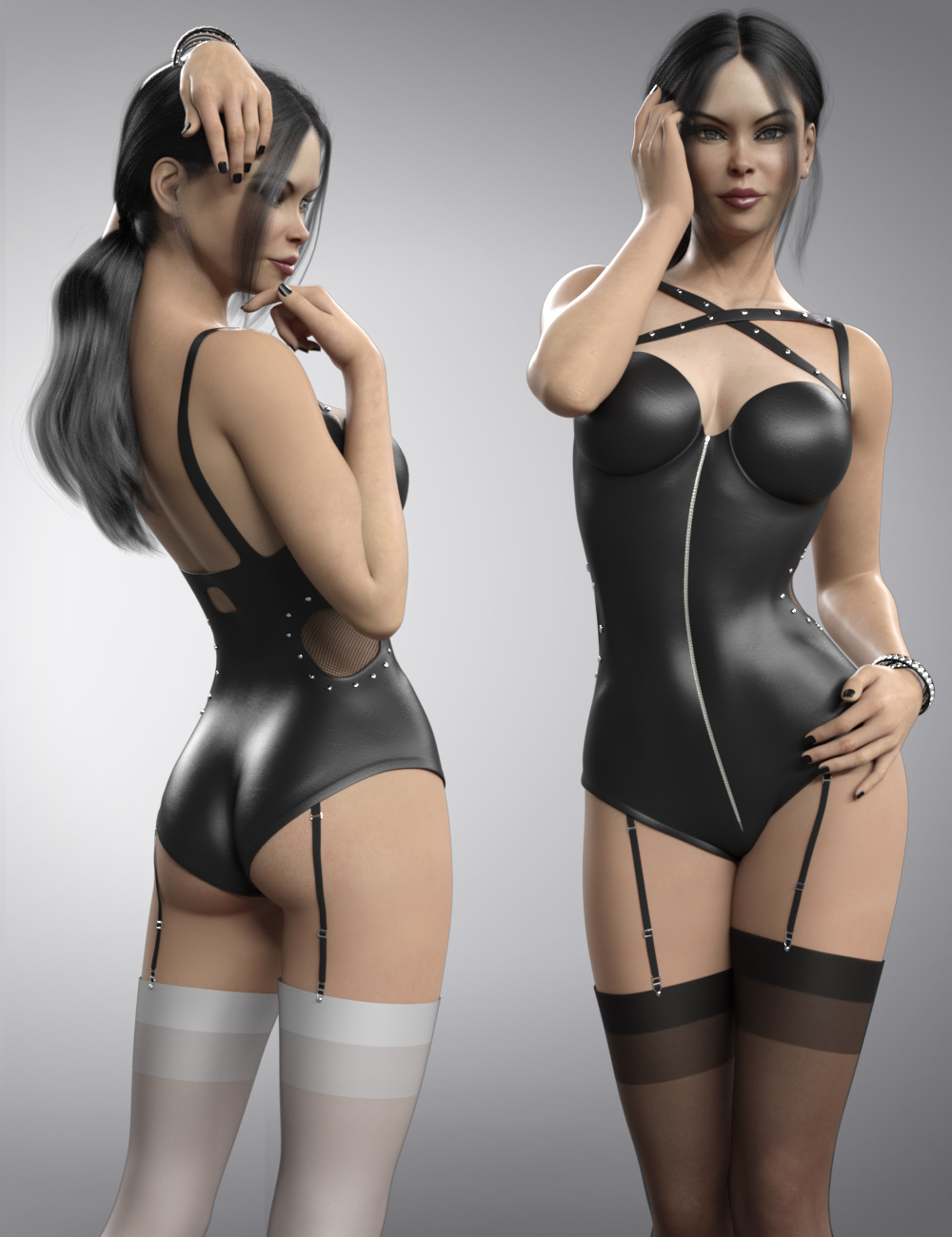 Seductive Girl for Genesis 8 and Genesis 8.1 Female by: B-Rock, 3D Models by Daz 3D