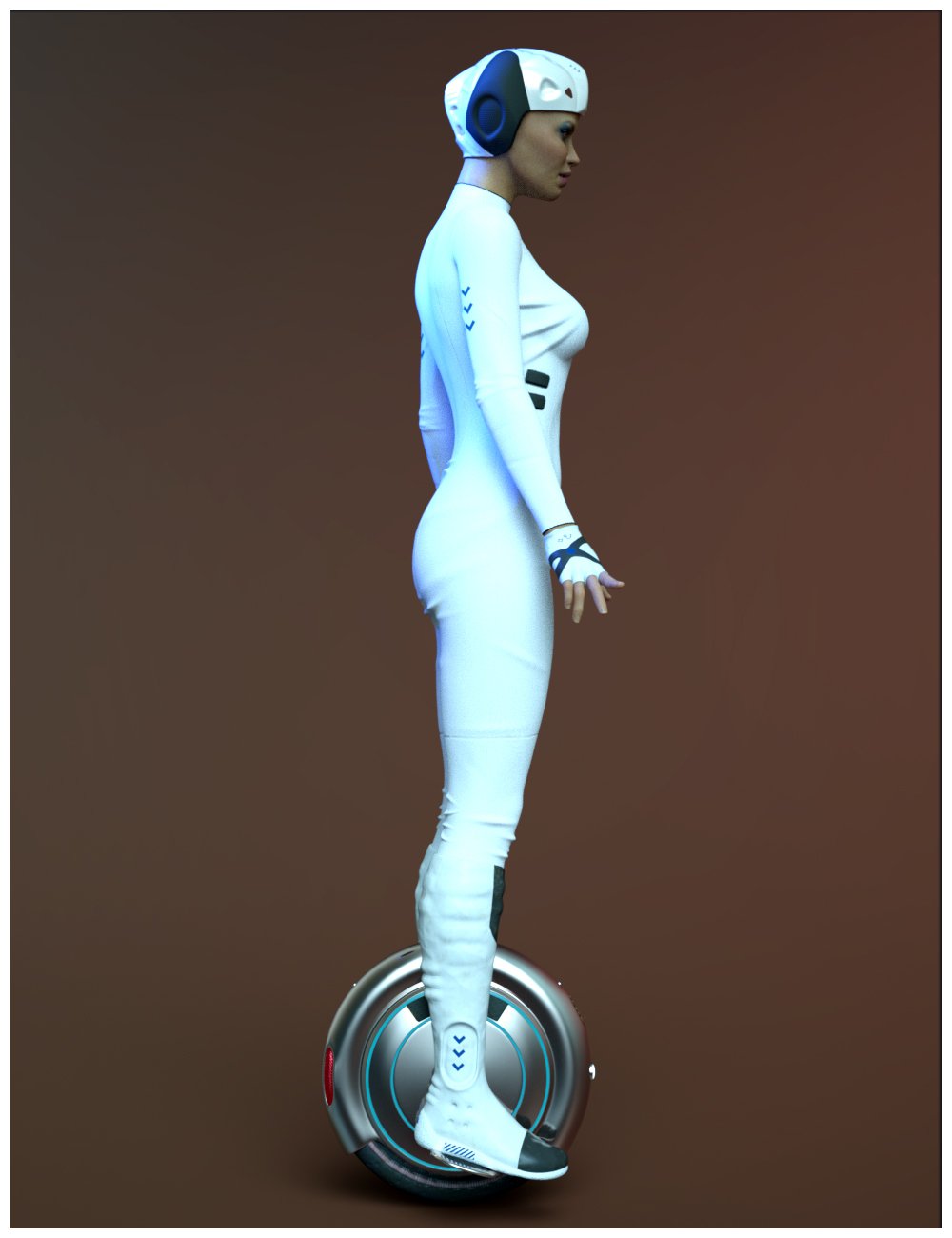 Gyrowheel and Clothes for Genesis 8 Female by: Nathy Design, 3D Models by Daz 3D