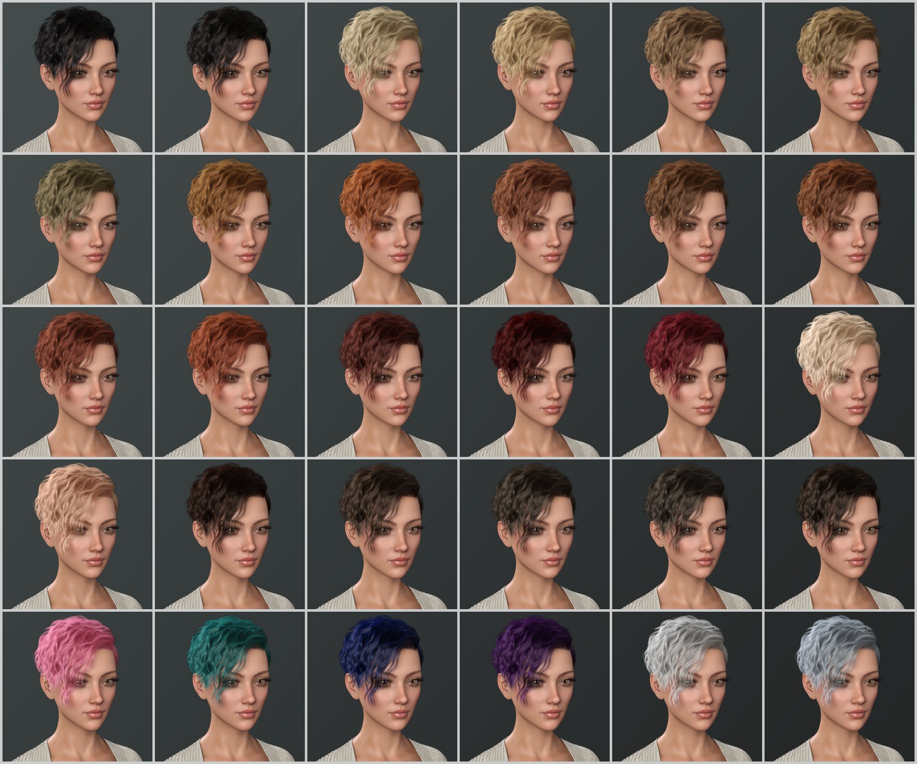 Beatris Hair For Genesis 8 and 8.1 Female Beatris Hair For Genesis 8 and 8.1 Female by: WindField, 3D Models by Daz 3D
