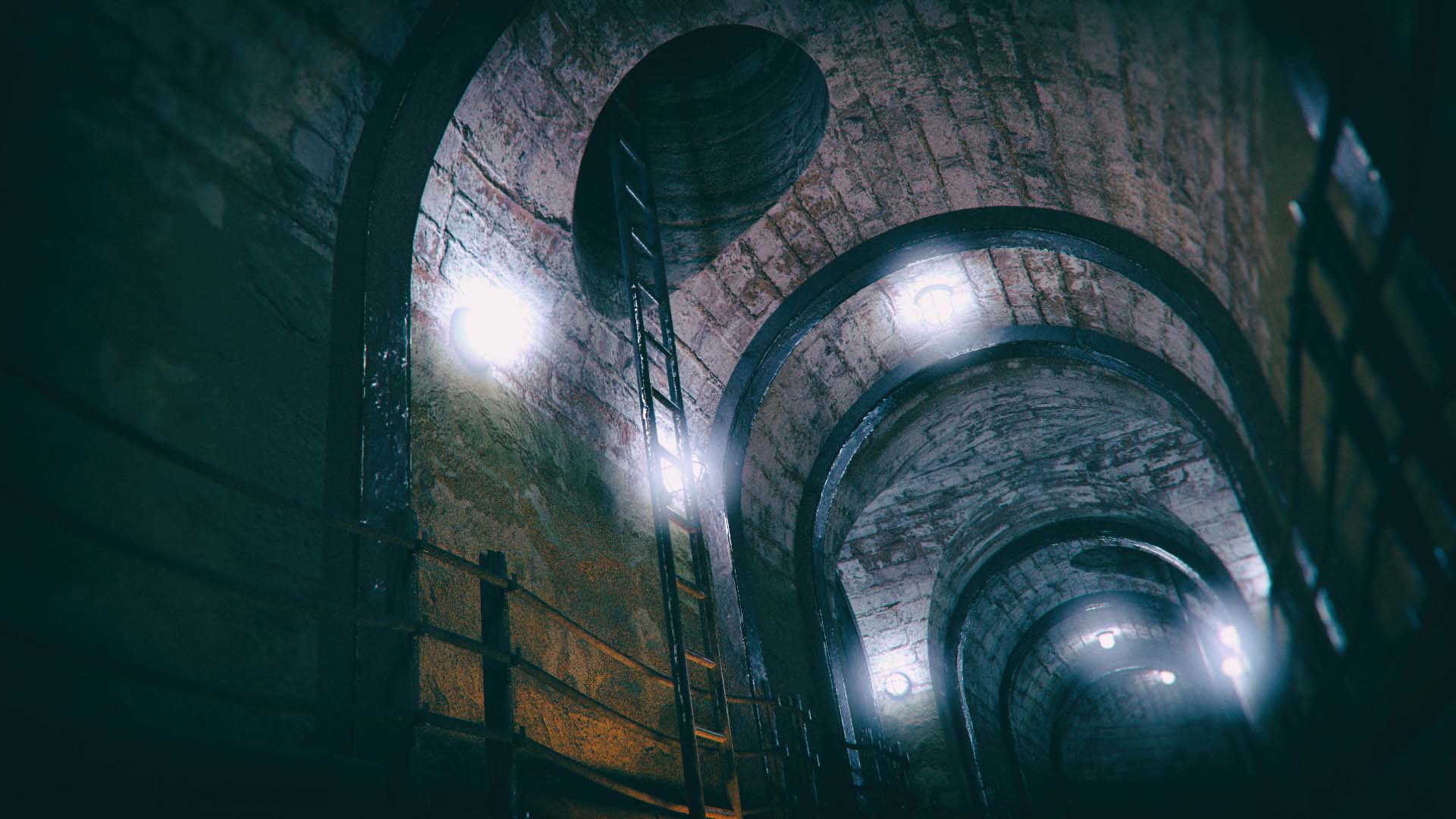 Old Underground Tunnel by: Mely3D, 3D Models by Daz 3D