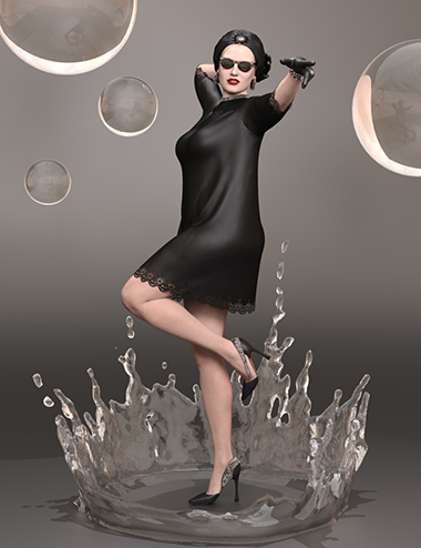 dForce Classy Diamond Outfit for Genesis 8.1 Female dForce Classy Diamond Outfit for Genesis 8.1 Female by: 3DStyle, 3D Models by Daz 3D