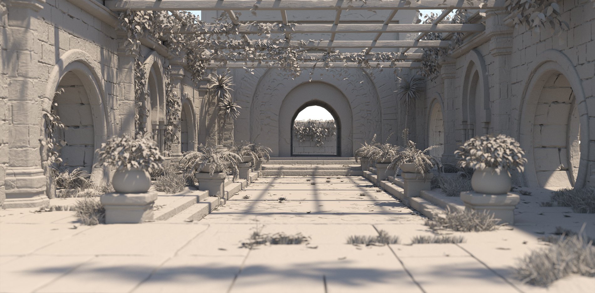 Contemplation Pool Contemplation Pool by: Stonemason, 3D Models by Daz 3D