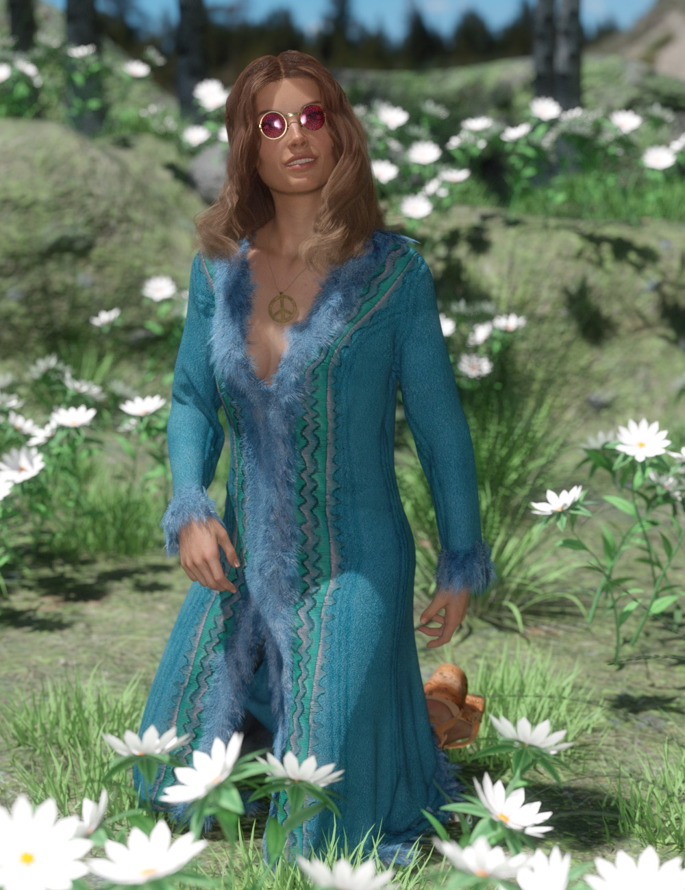 Dforce Chelsea Coat For Genesis 8 And 81 Females Daz 3d 3299