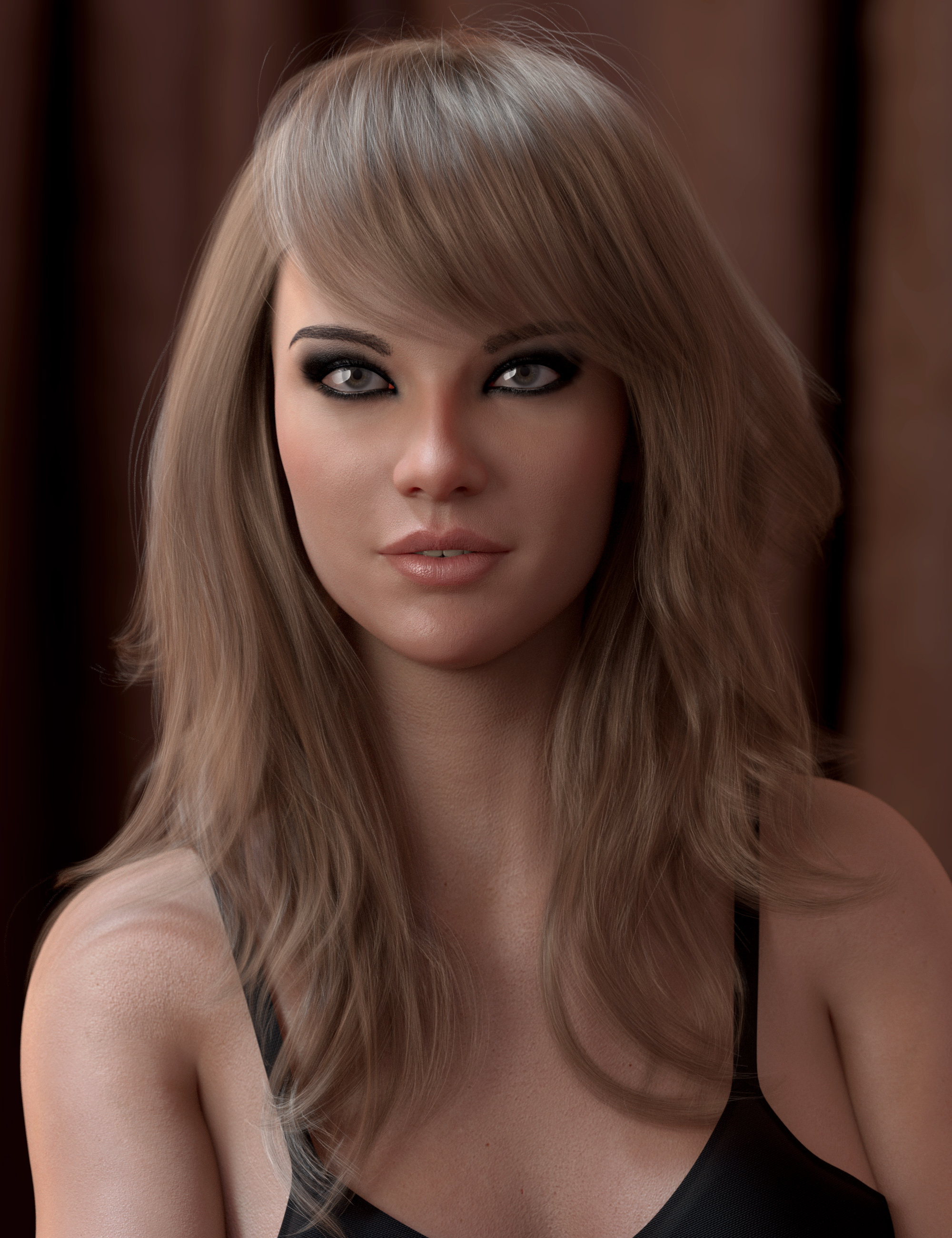 2021-17 Hair for Genesis 8 and 8.1 Females by: outoftouch, 3D Models by Daz 3D