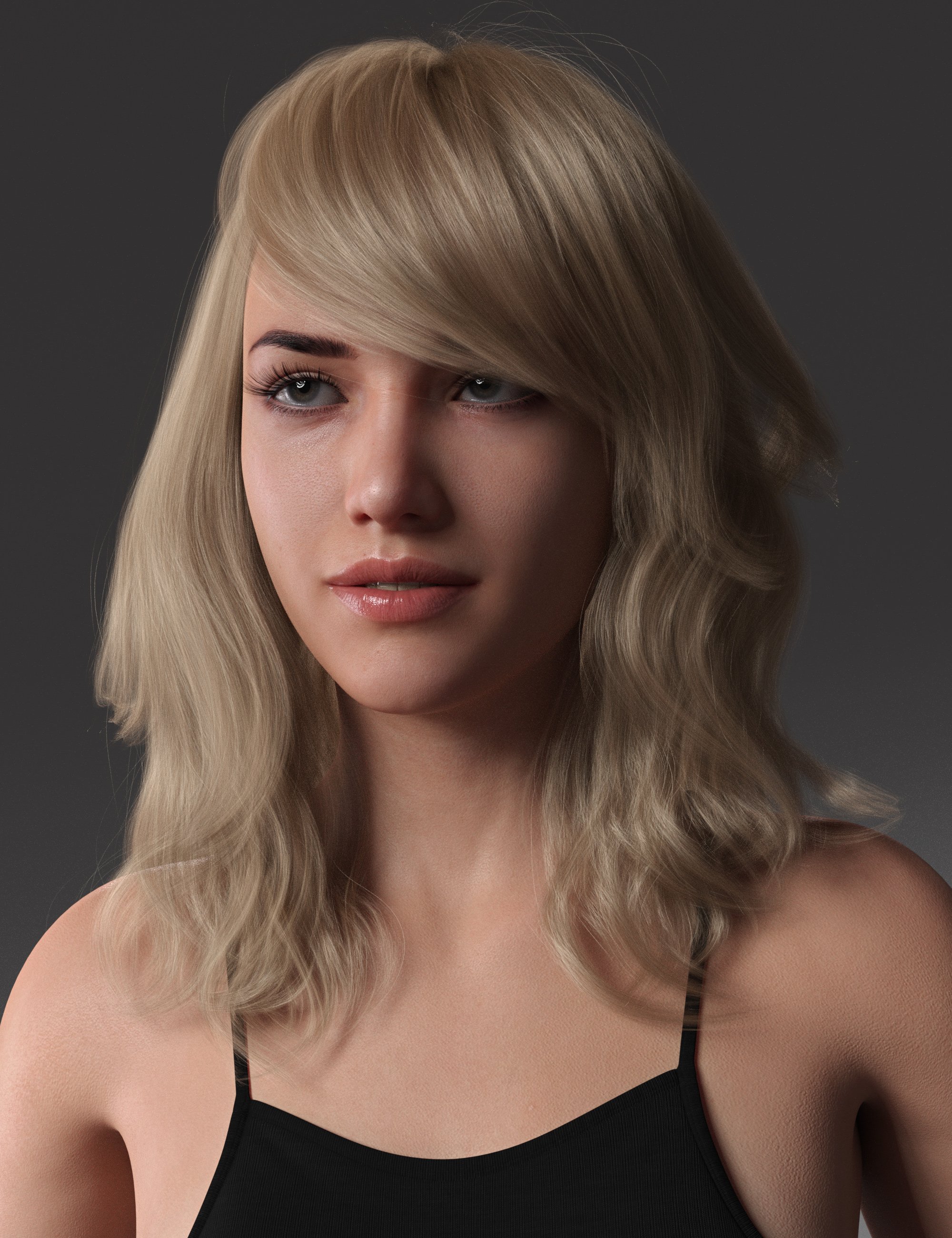 2021-17 Hair for Genesis 8 and 8.1 Females | Daz 3D