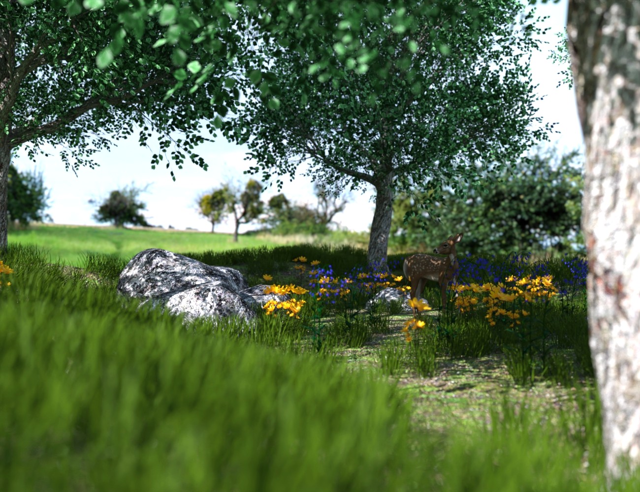 My Little Space in Nature by: JeffersonAF, 3D Models by Daz 3D