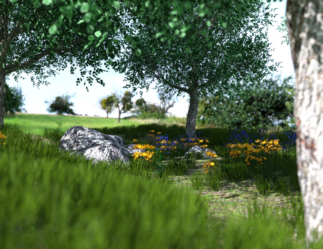 My Little Space in Nature My Little Space in Nature by: JeffersonAF, 3D Models by Daz 3D