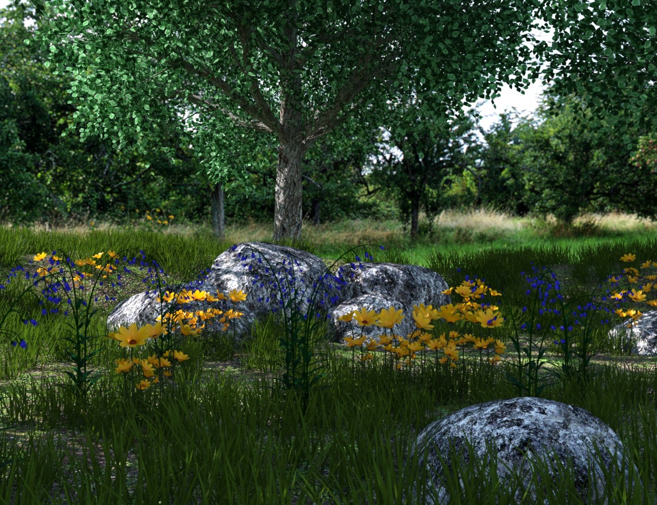 My Little Space in Nature by: JeffersonAF, 3D Models by Daz 3D