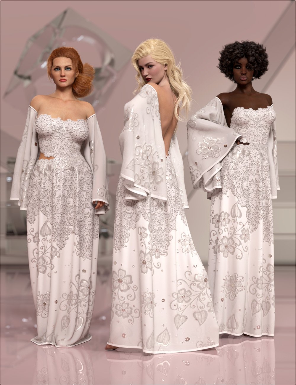 VYK dForce Evening Magic Gown for Genesis 8.1 Females VYK dForce Evening Magic Gown for Genesis 8.1 Females by: vyktohria, 3D Models by Daz 3D