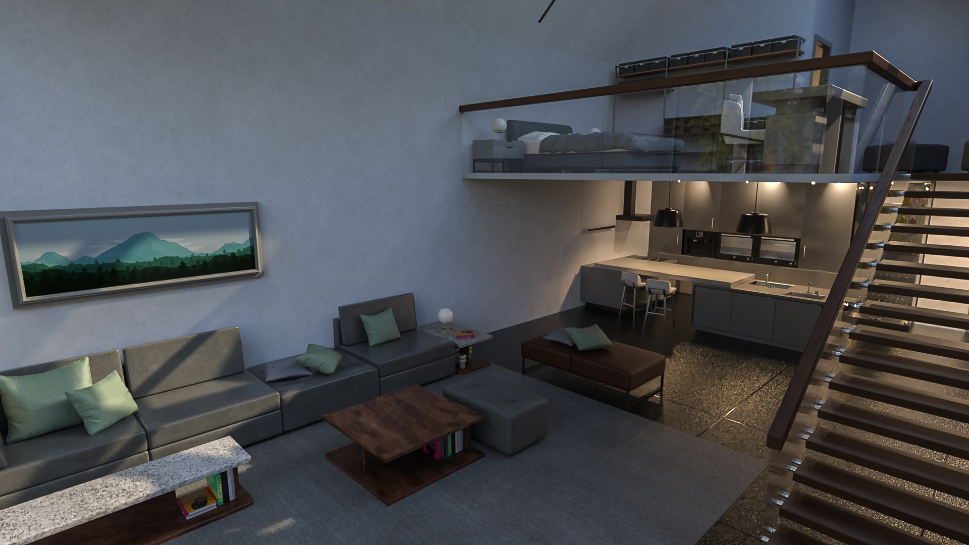 Luxury Cabin by: clacydarch3d, 3D Models by Daz 3D