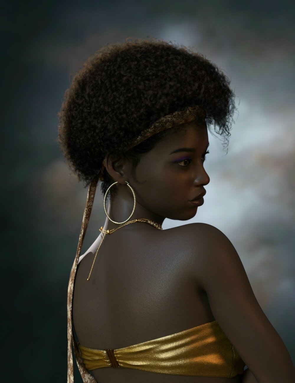 Foya Tight Curls and dForce Headband for Genesis 8 and 8.1 Females Foya Tight Curls and dForce Headband for Genesis 8 and 8.1 Females by: Neftis3D, 3D Models by Daz 3D