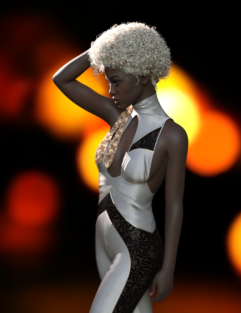 Foya Tight Curls and dForce Headband for Genesis 8 and 8.1 Females Foya Tight Curls and dForce Headband for Genesis 8 and 8.1 Females by: Neftis3D, 3D Models by Daz 3D